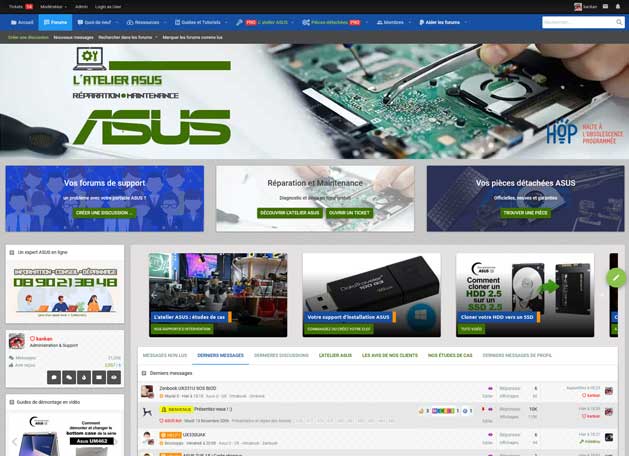 Forum des portables ASUS